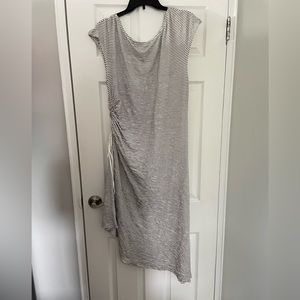 Max Studio Women’s Asymmetrical Crinkled Jersey Dress